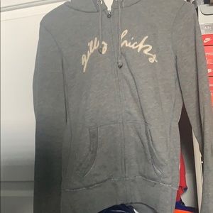 GILLY HICKS (hollister) zip up hoodie